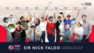 Sir Nick Faldo - British Masters host (image)