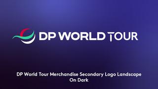 DP World Tour Championship Logo - Primary Landscape - On Dark