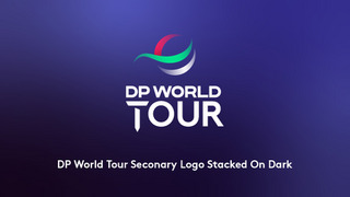 DP World Tour Logo - Secondary Stacked - On Dark_m65788 (image)