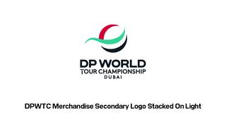 DP World Tour Championship Logo - Primary Landscape - On Dark